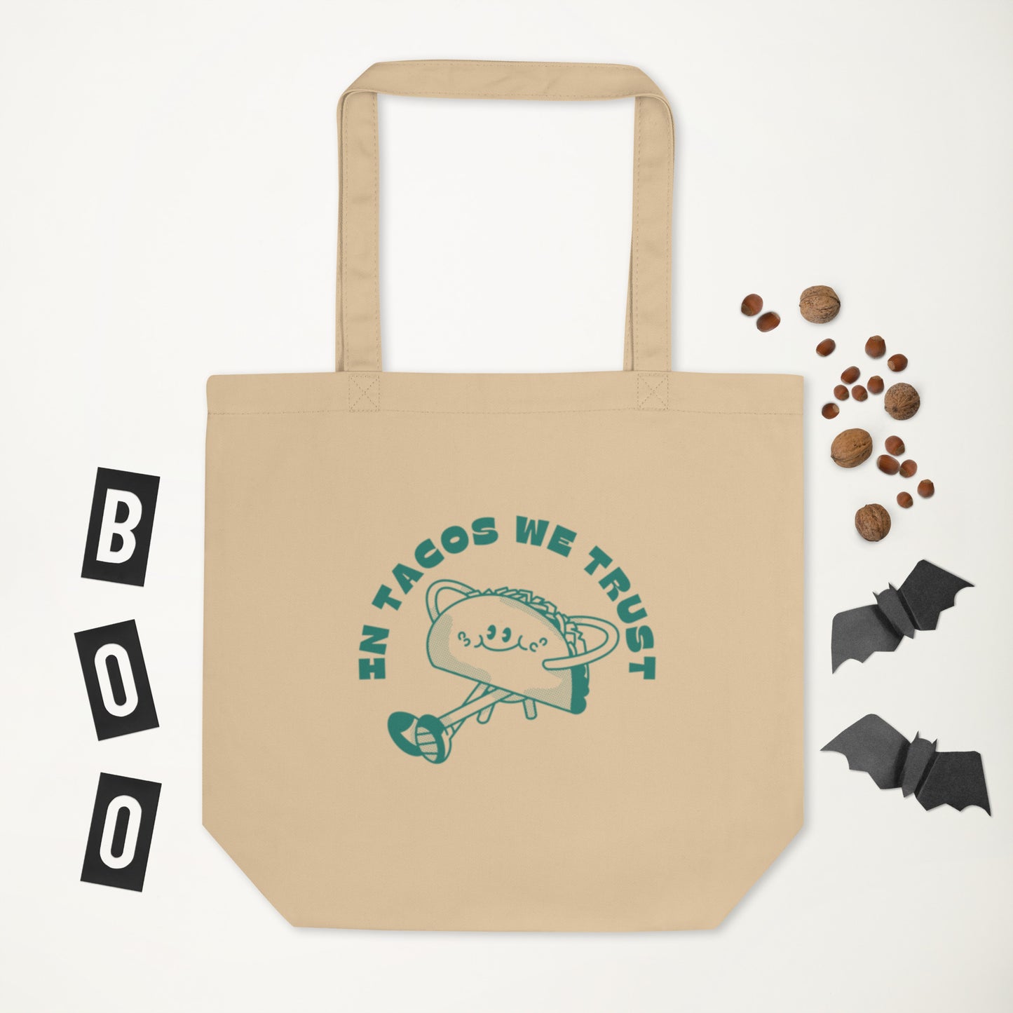 In Tacos We Trust - MEDIUM Eco Tote Bag