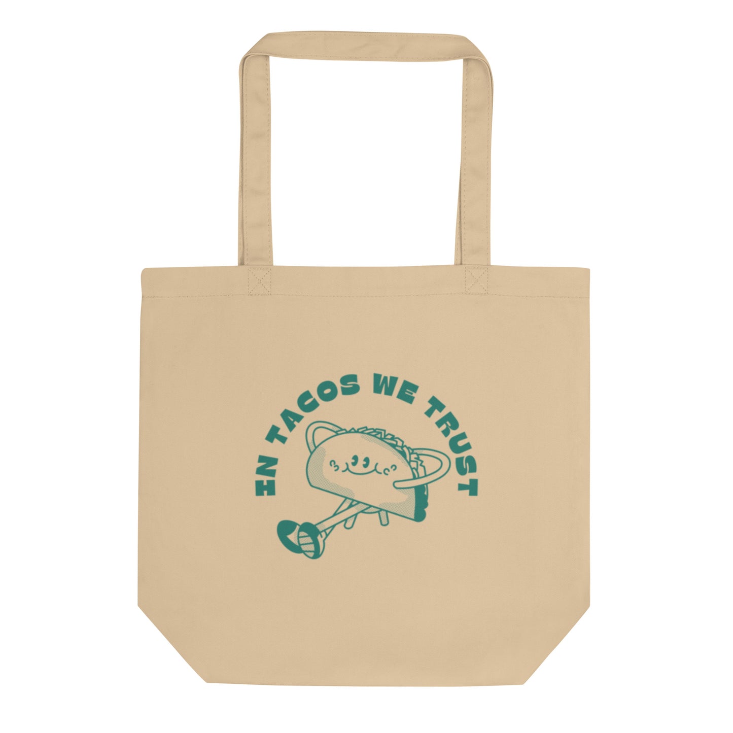 In Tacos We Trust - MEDIUM Eco Tote Bag