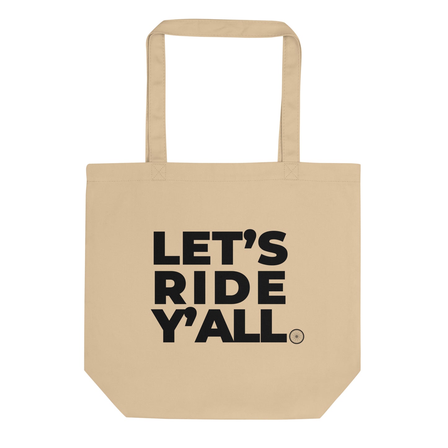 LET'S RIDE YALL - MEDIUM Eco Tote Bag