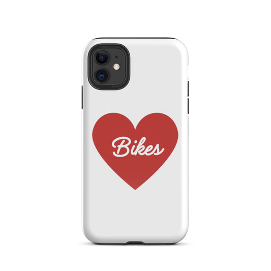 Red Heart - Bikes Tough Case for iPhone®