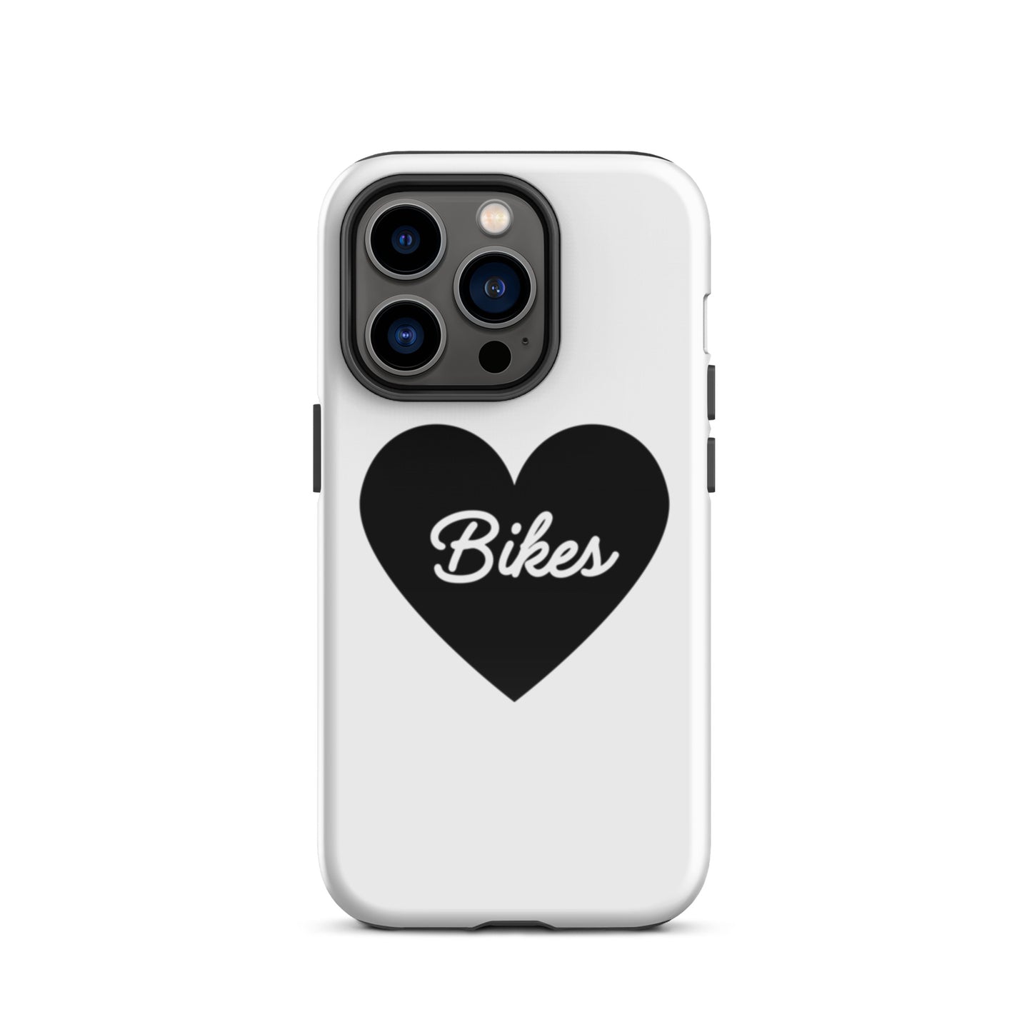 Black Heart - Bikes Tough Case for iPhone®