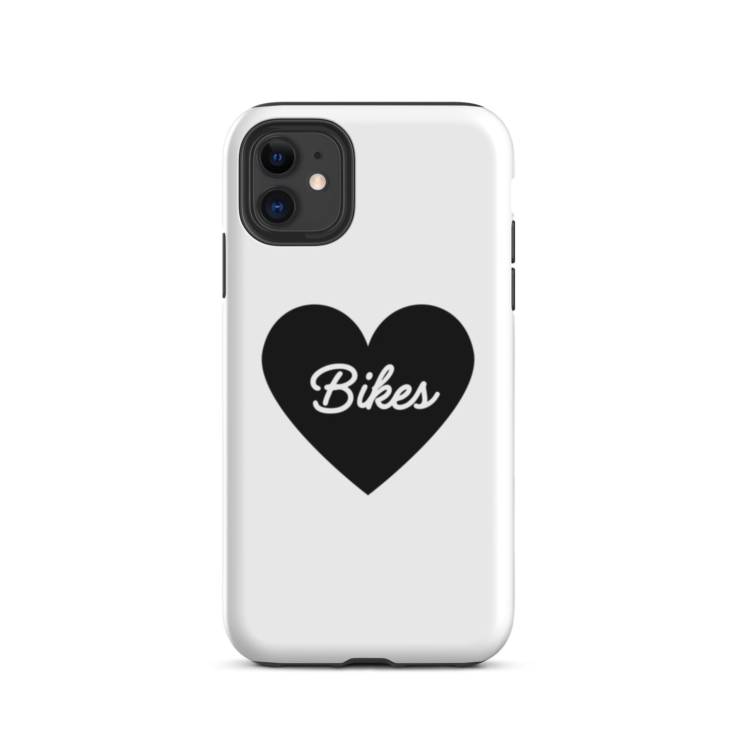 Black Heart - Bikes Tough Case for iPhone®