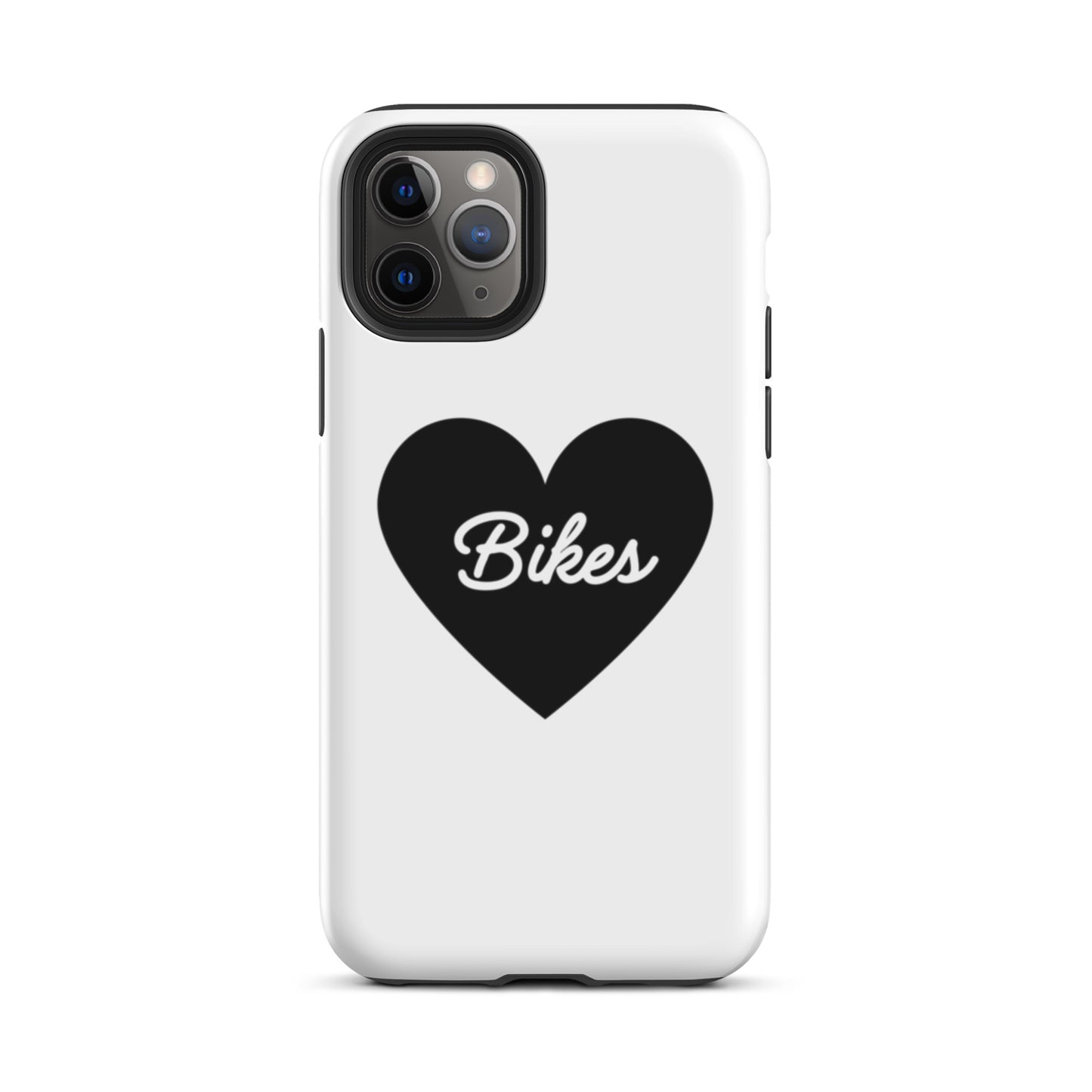 Black Heart - Bikes Tough Case for iPhone®