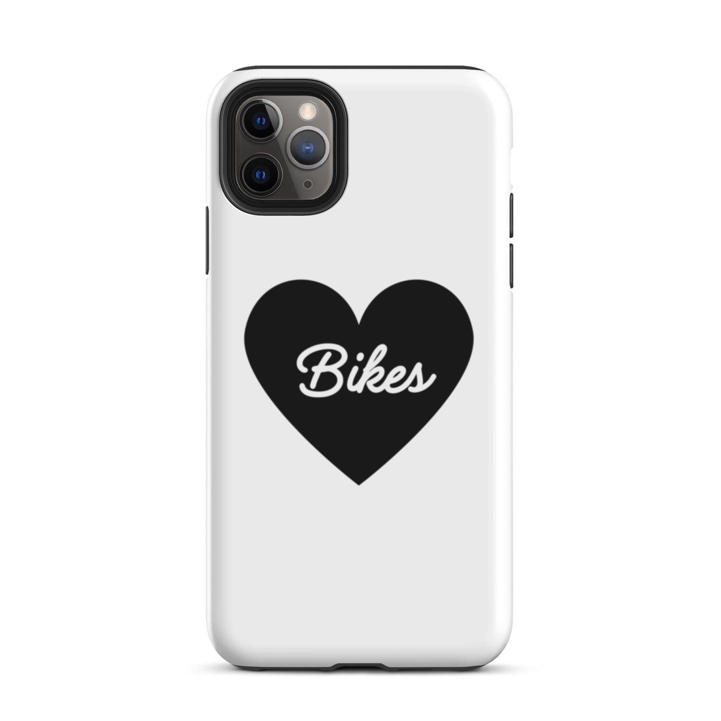 Black Heart - Bikes Tough Case for iPhone®