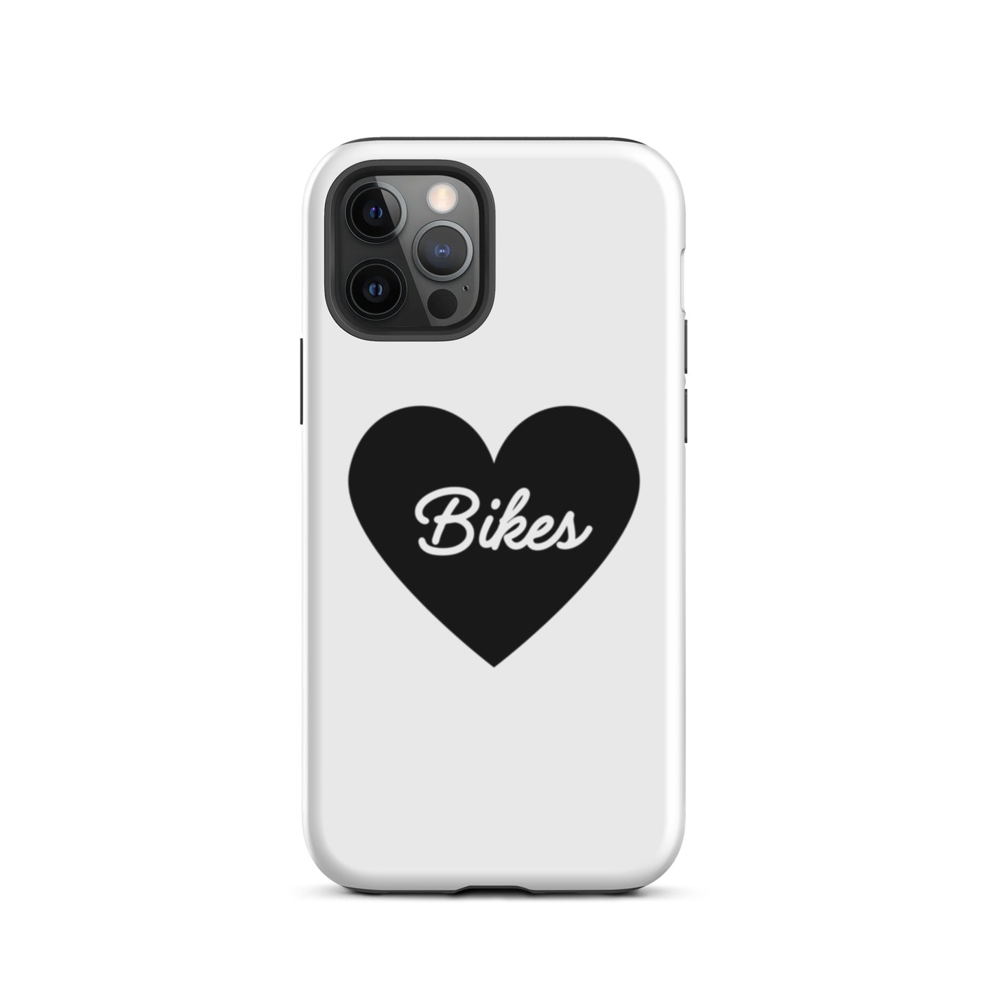 Black Heart - Bikes Tough Case for iPhone®