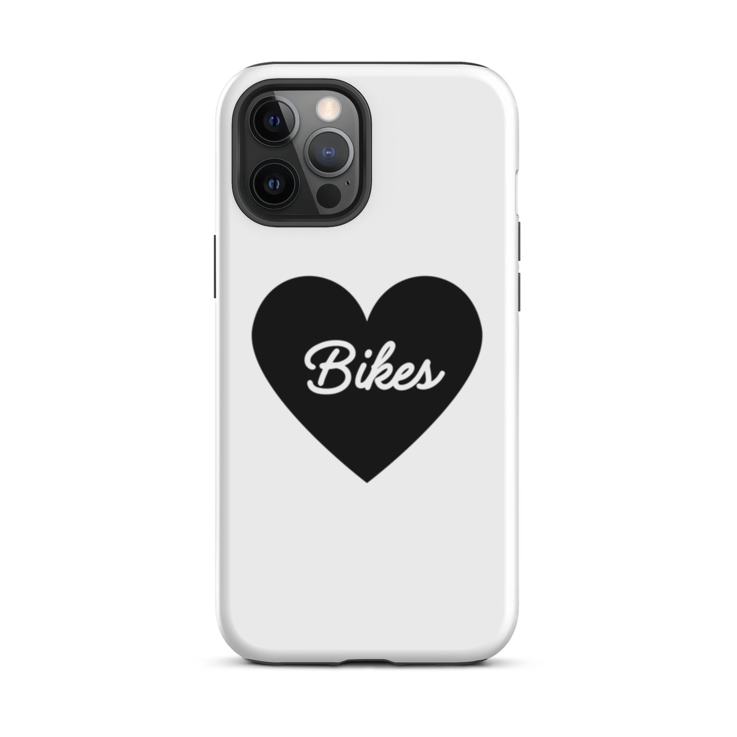 Black Heart - Bikes Tough Case for iPhone®