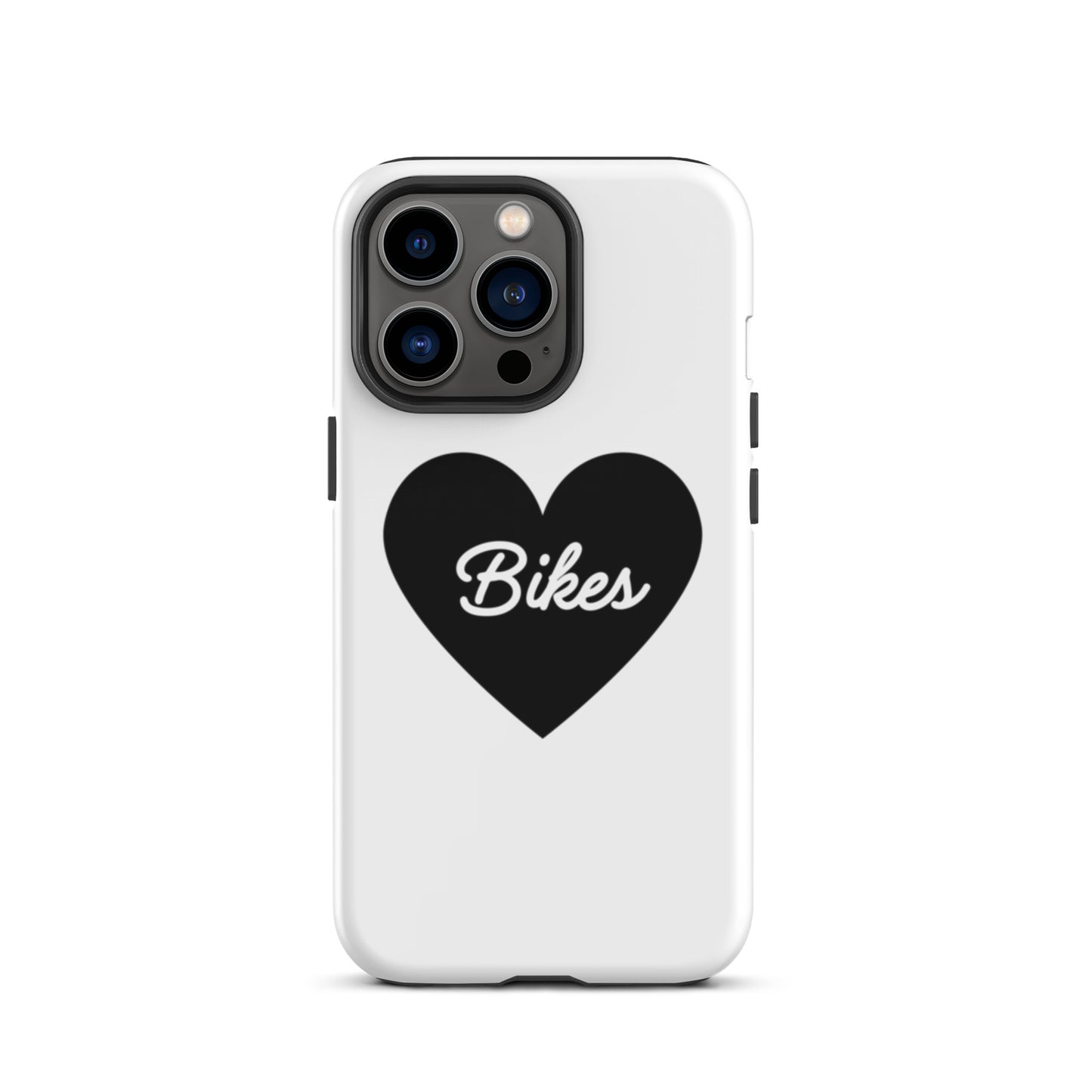 Black Heart - Bikes Tough Case for iPhone®