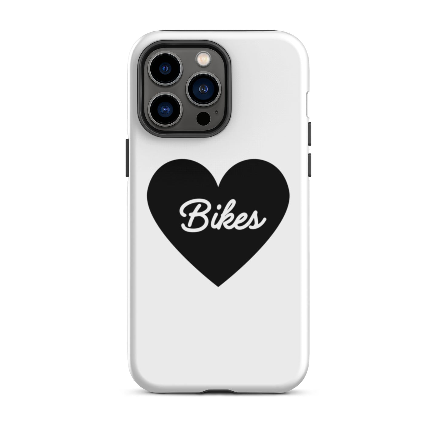 Black Heart - Bikes Tough Case for iPhone®