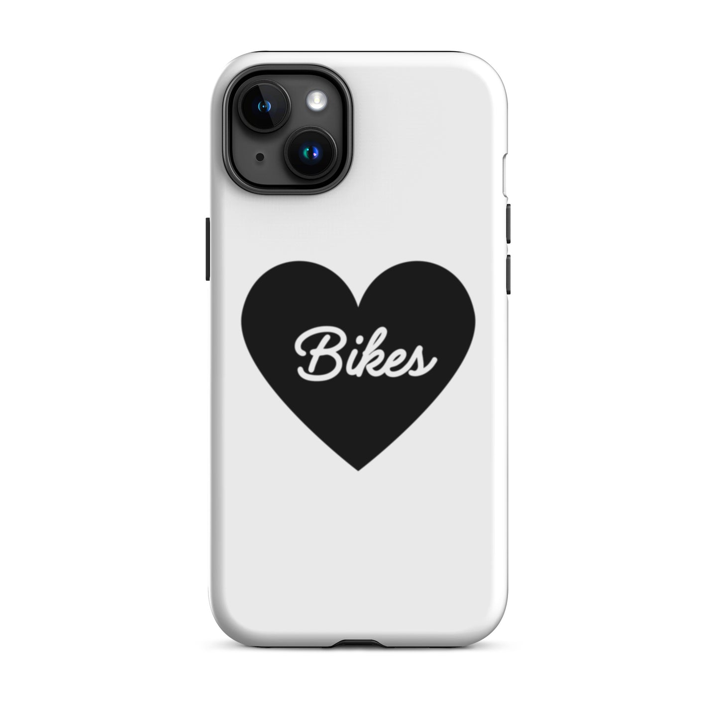 Black Heart - Bikes Tough Case for iPhone®