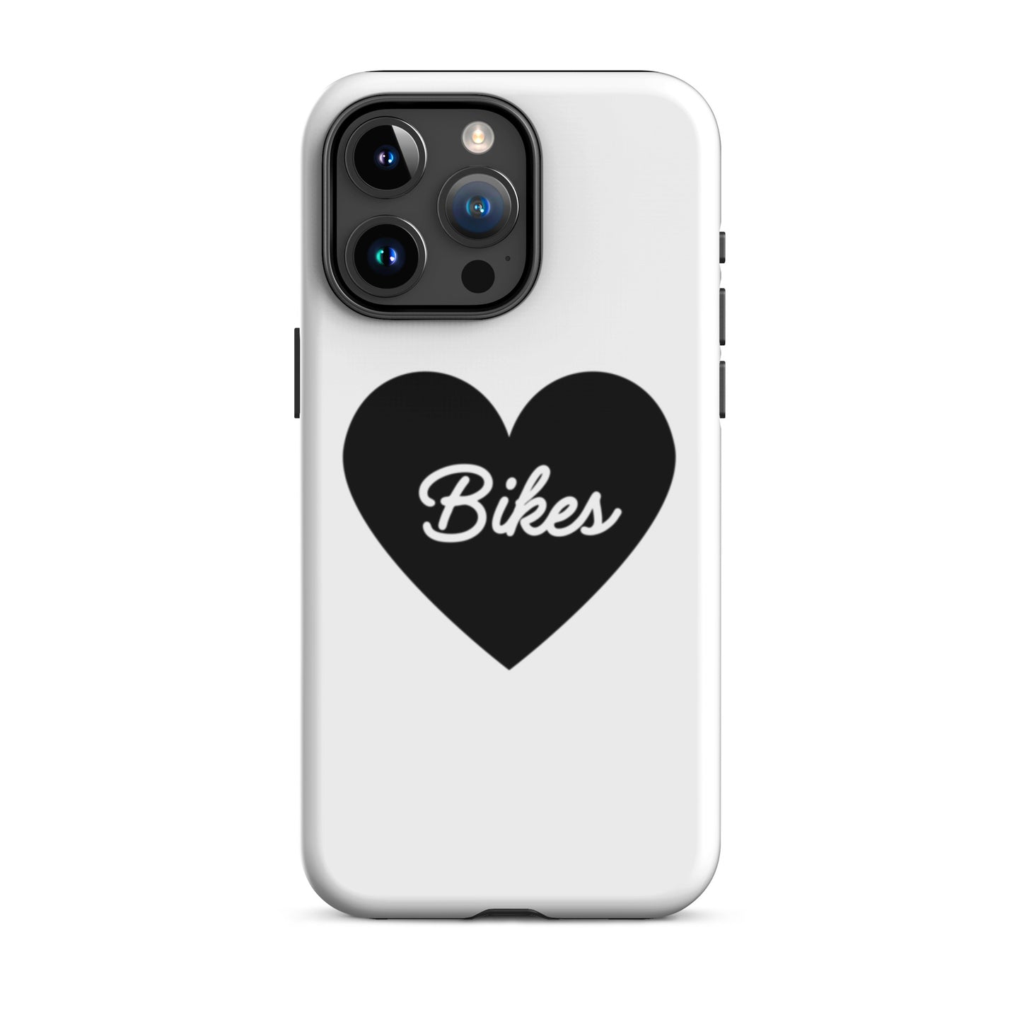 Black Heart - Bikes Tough Case for iPhone®