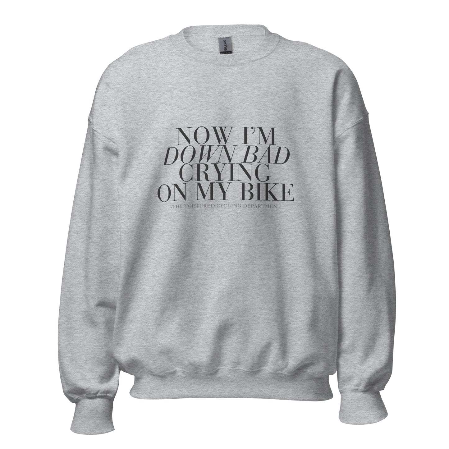 Down Bad - Unisex Sweatshirt - White or Grey