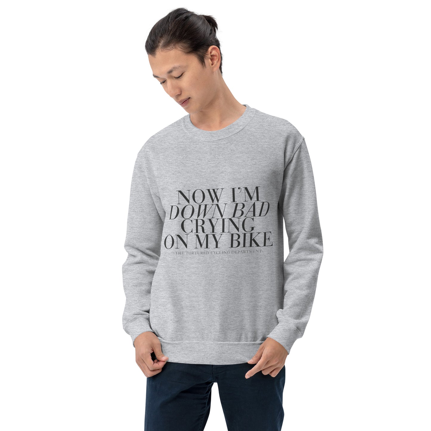 Down Bad - Unisex Sweatshirt - White or Grey