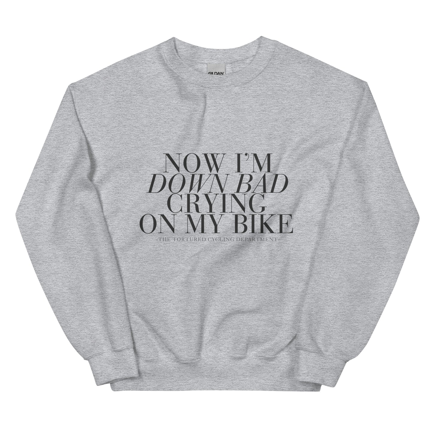 Down Bad - Unisex Sweatshirt - White or Grey