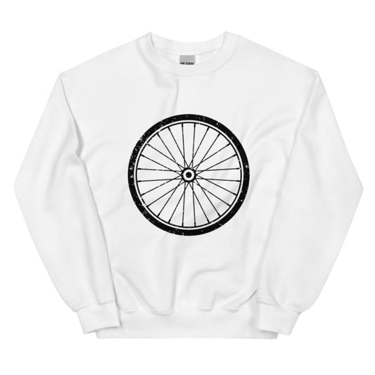 Distressed Wheel - Unisex Sweatshirt