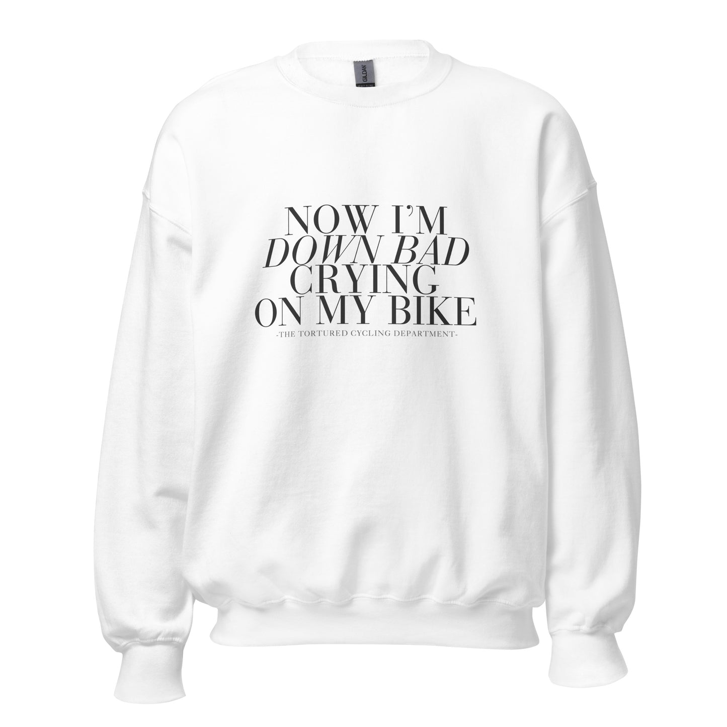 Down Bad - Unisex Sweatshirt - White or Grey