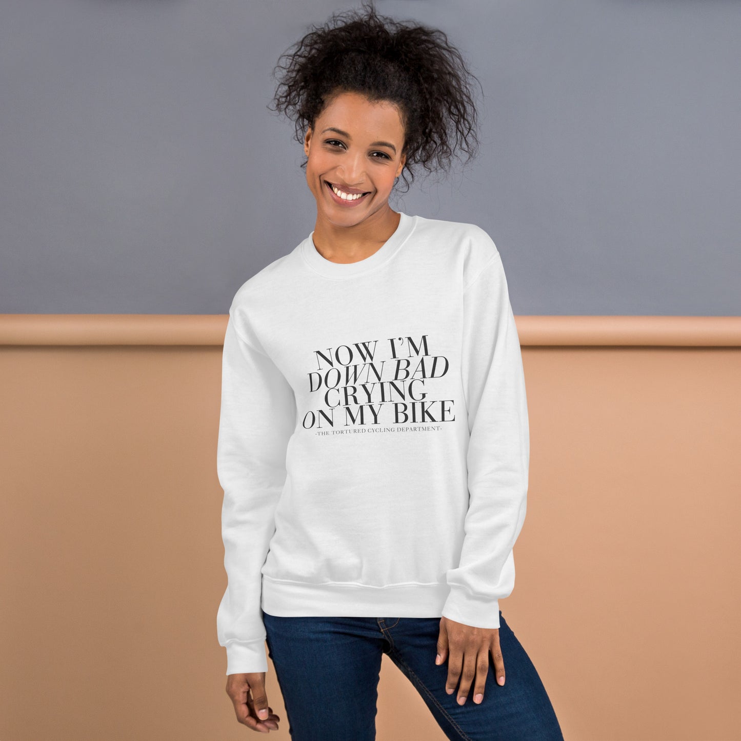 Down Bad - Unisex Sweatshirt - White or Grey