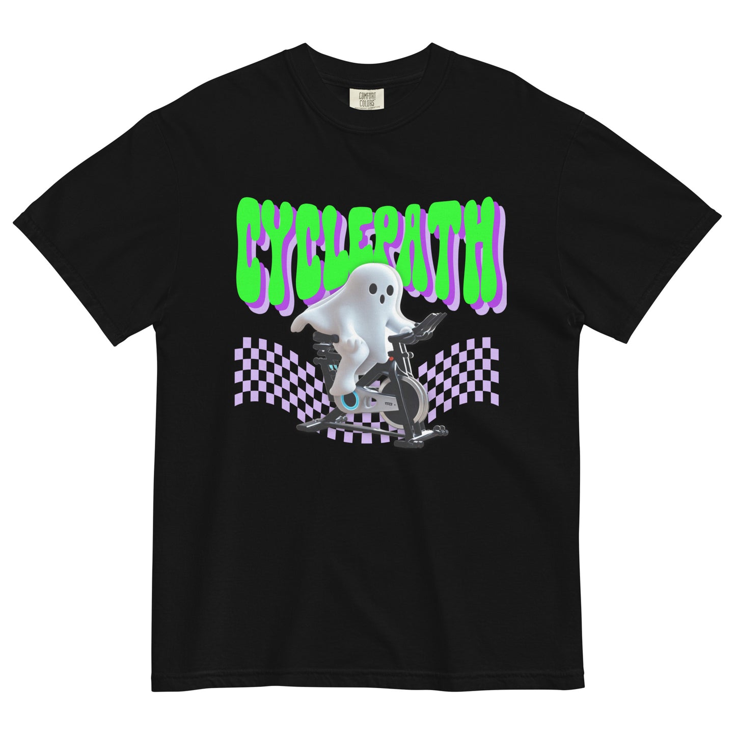 CyclePath Ghoul Green - Comfort Colors Tee