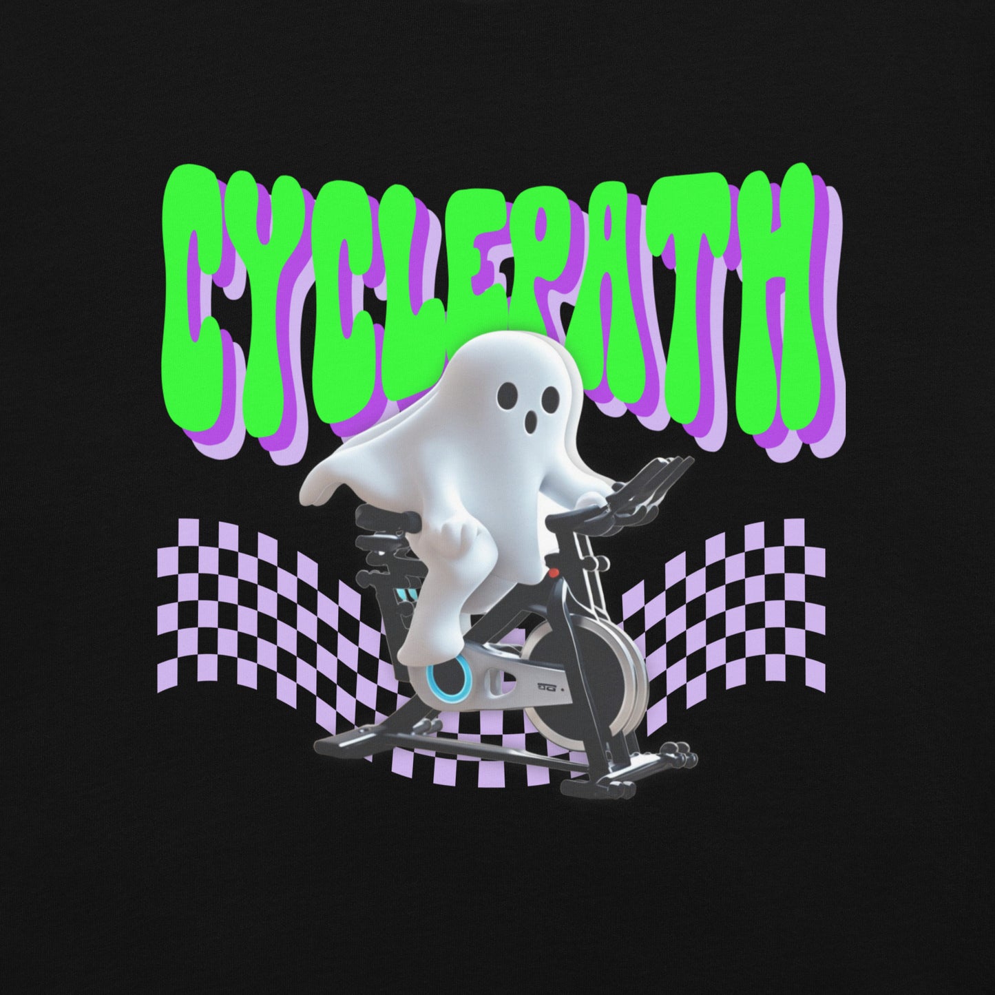 CyclePath Ghoul Green - Comfort Colors Tee