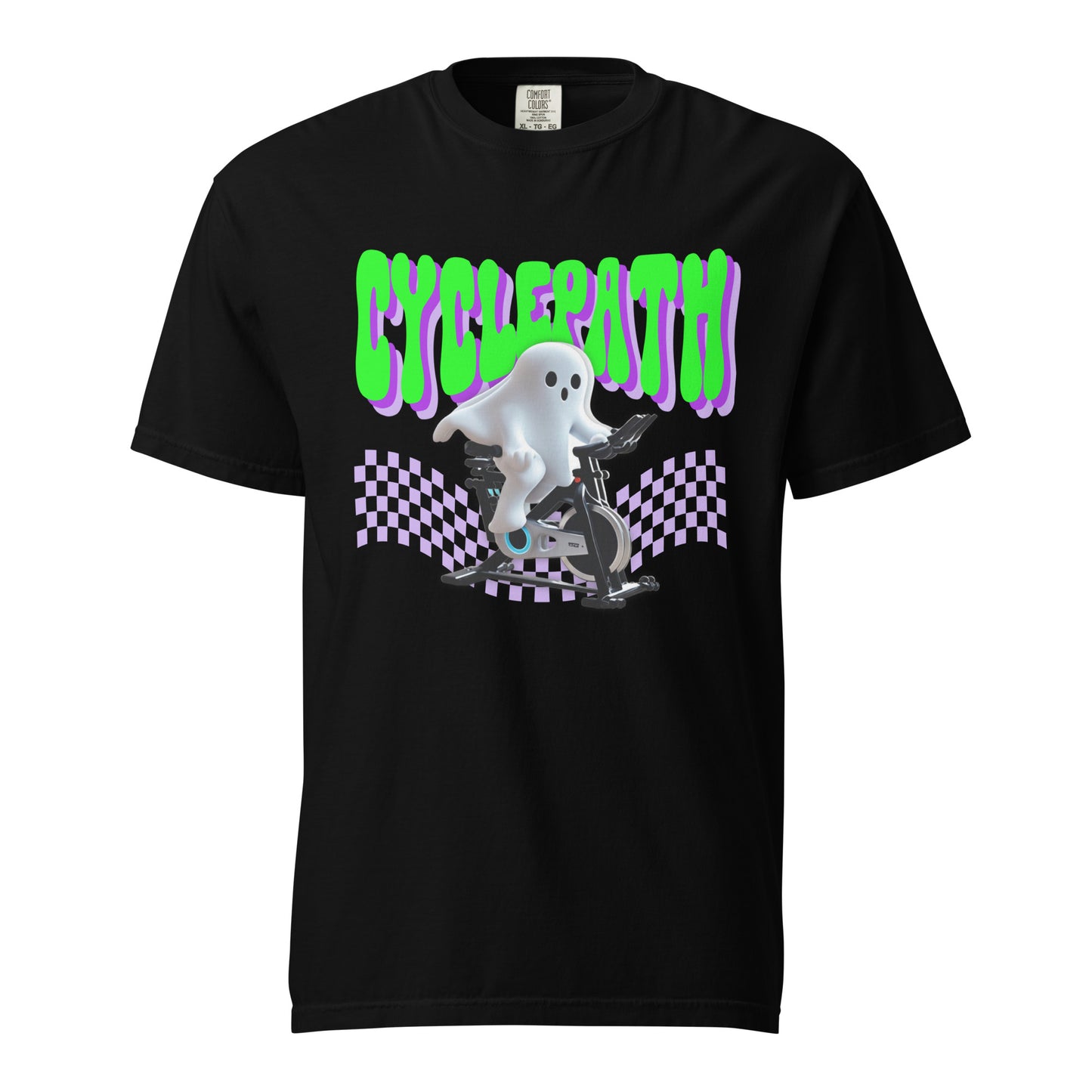 CyclePath Ghoul Green - Comfort Colors Tee