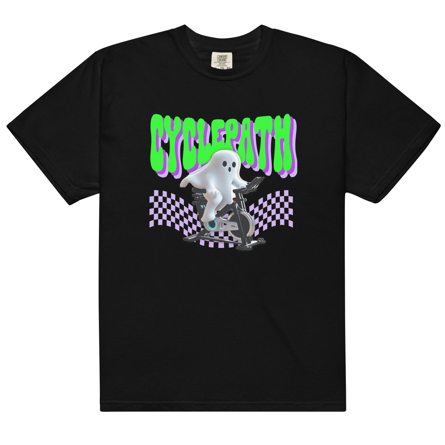 CyclePath Ghoul Green - Comfort Colors Tee