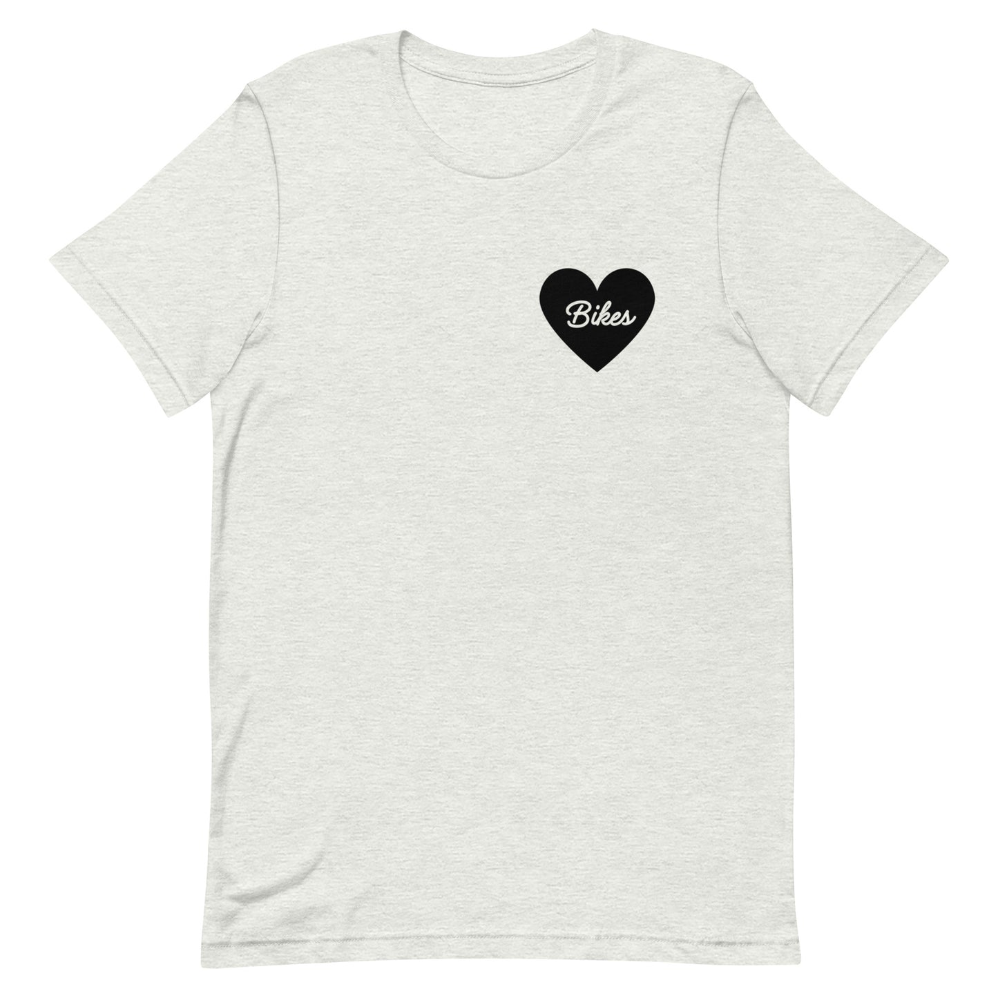 Black Heart - Bikes Unisex Soft Tee