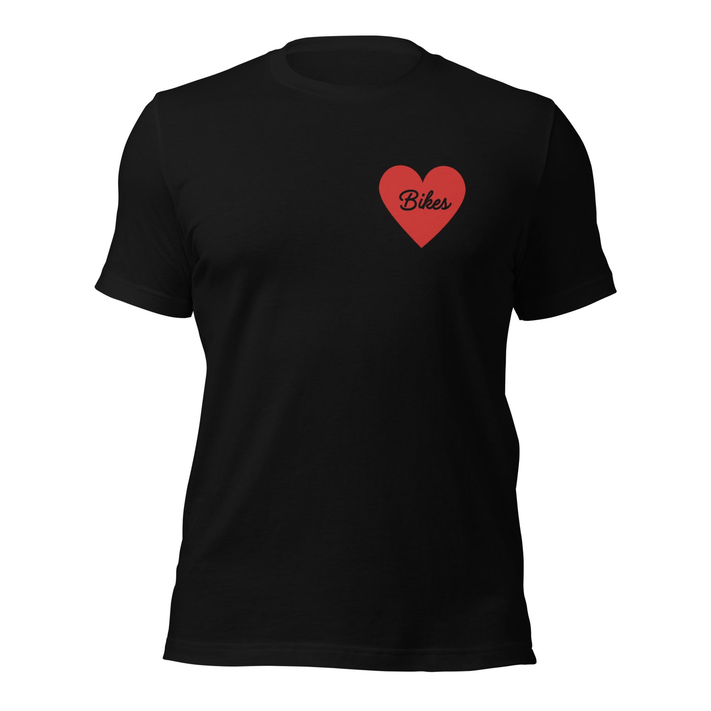 Red Heart - Bikes Unisex Soft Tee