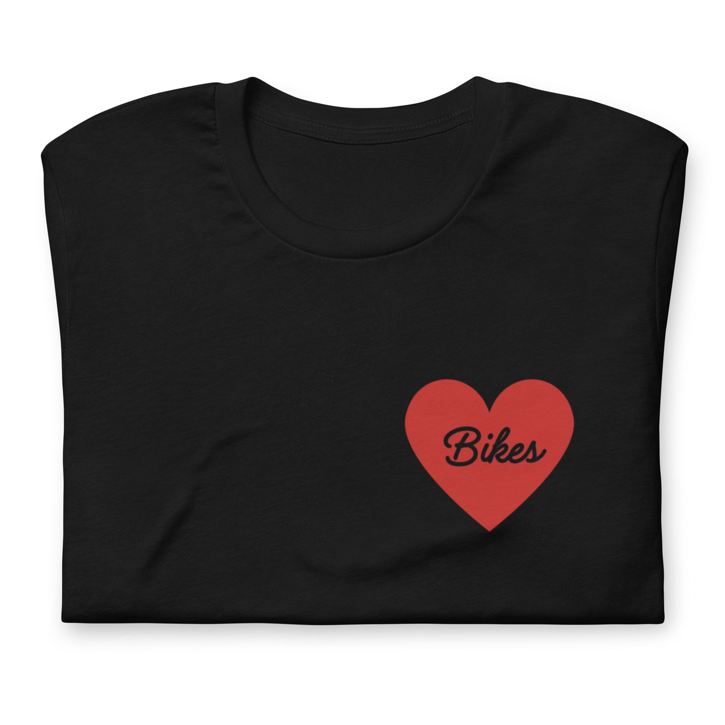 Red Heart - Bikes Unisex Soft Tee