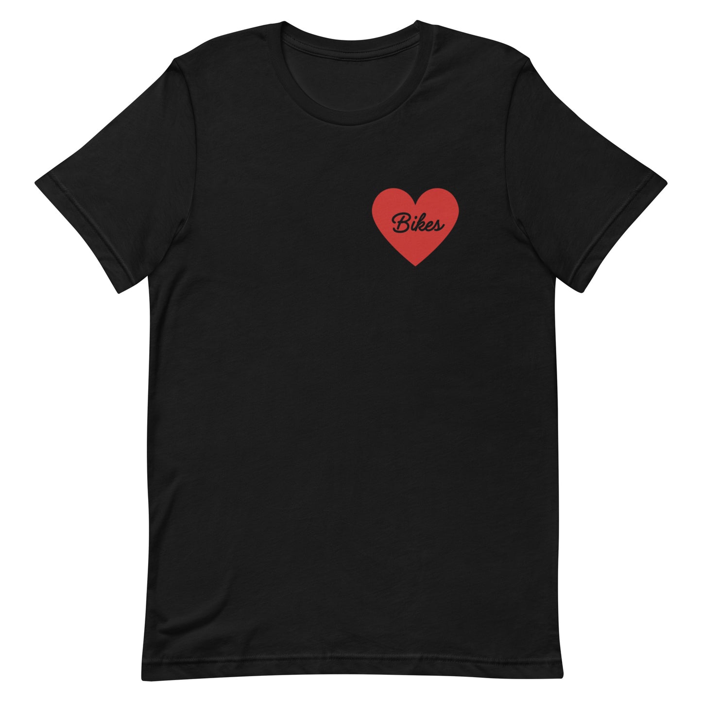 Red Heart - Bikes Unisex Soft Tee