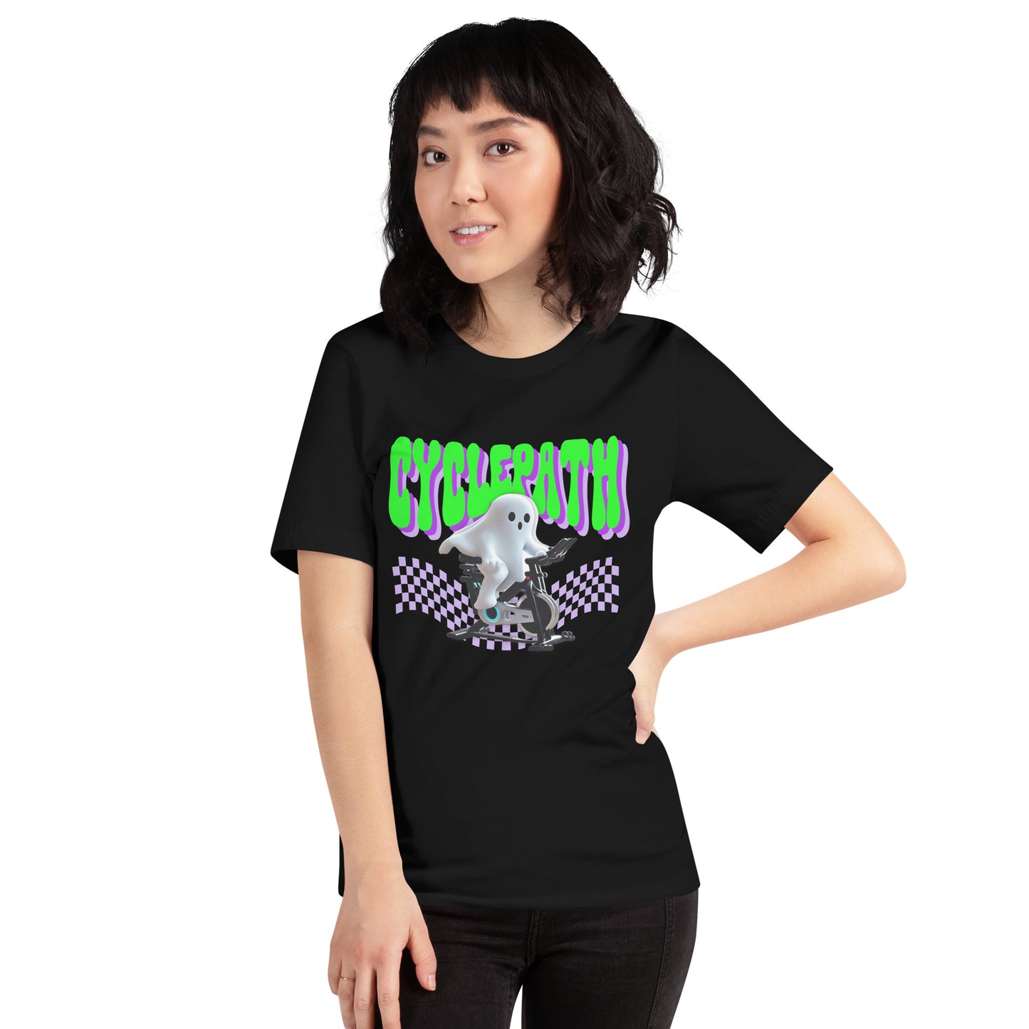 CyclePath Ghoul Green - Soft Bella Canvas Tee