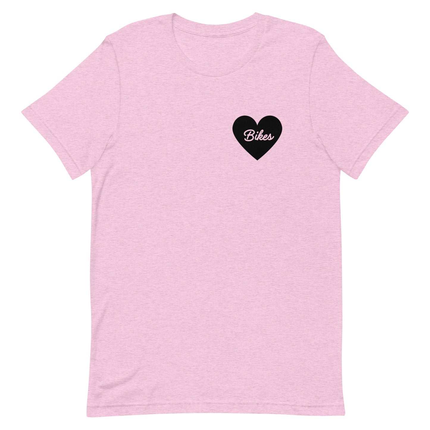 Black Heart - Bikes Unisex Soft Tee