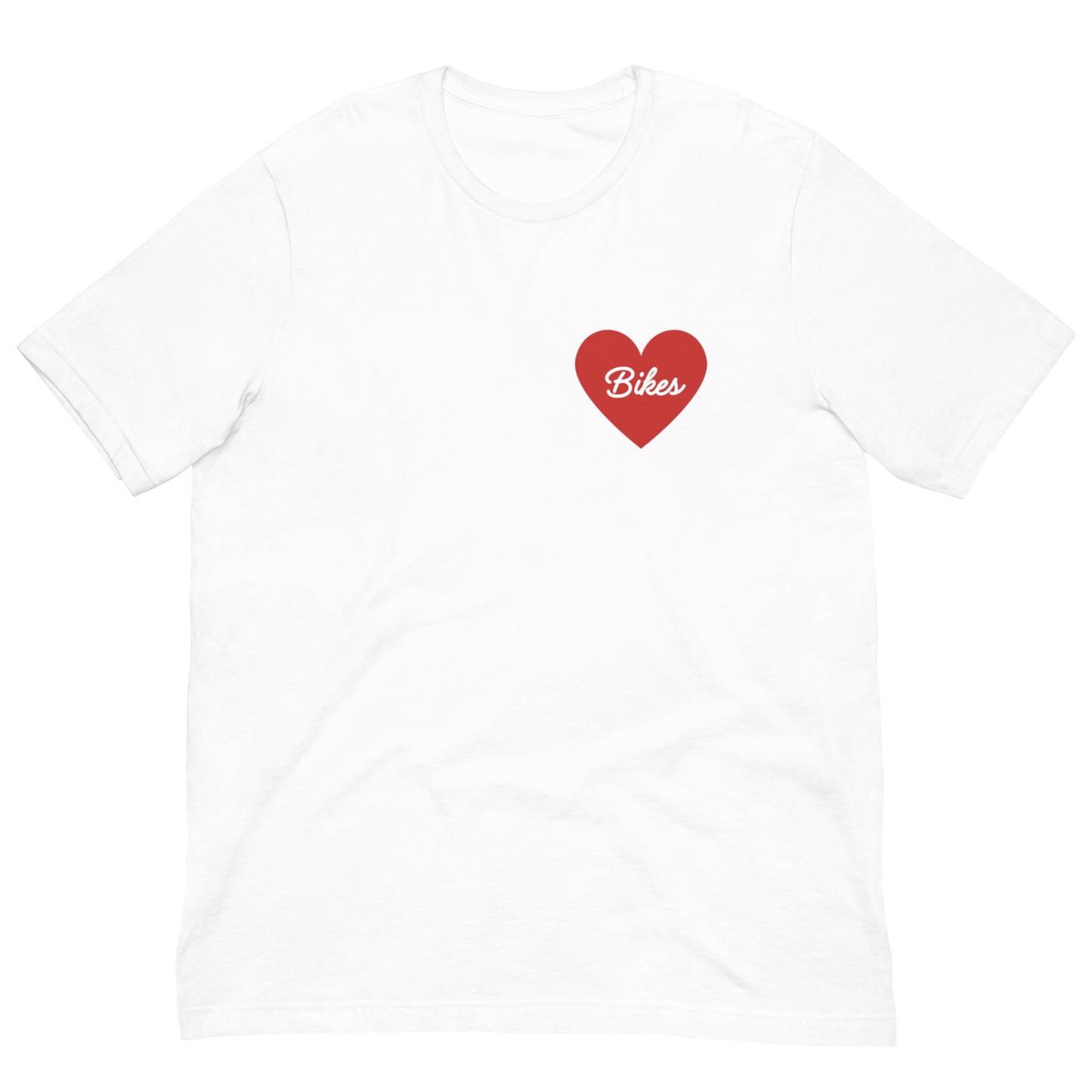 Red Heart - Bikes Unisex Soft Tee