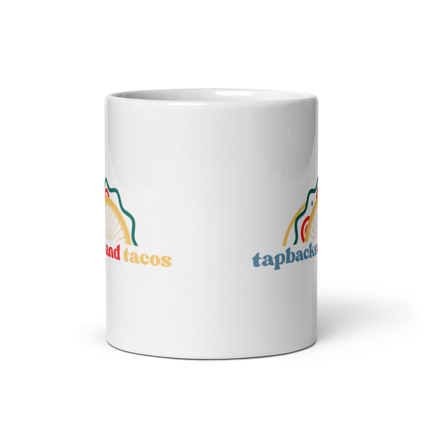 Tapbacks & Tacos Fan - White Mug