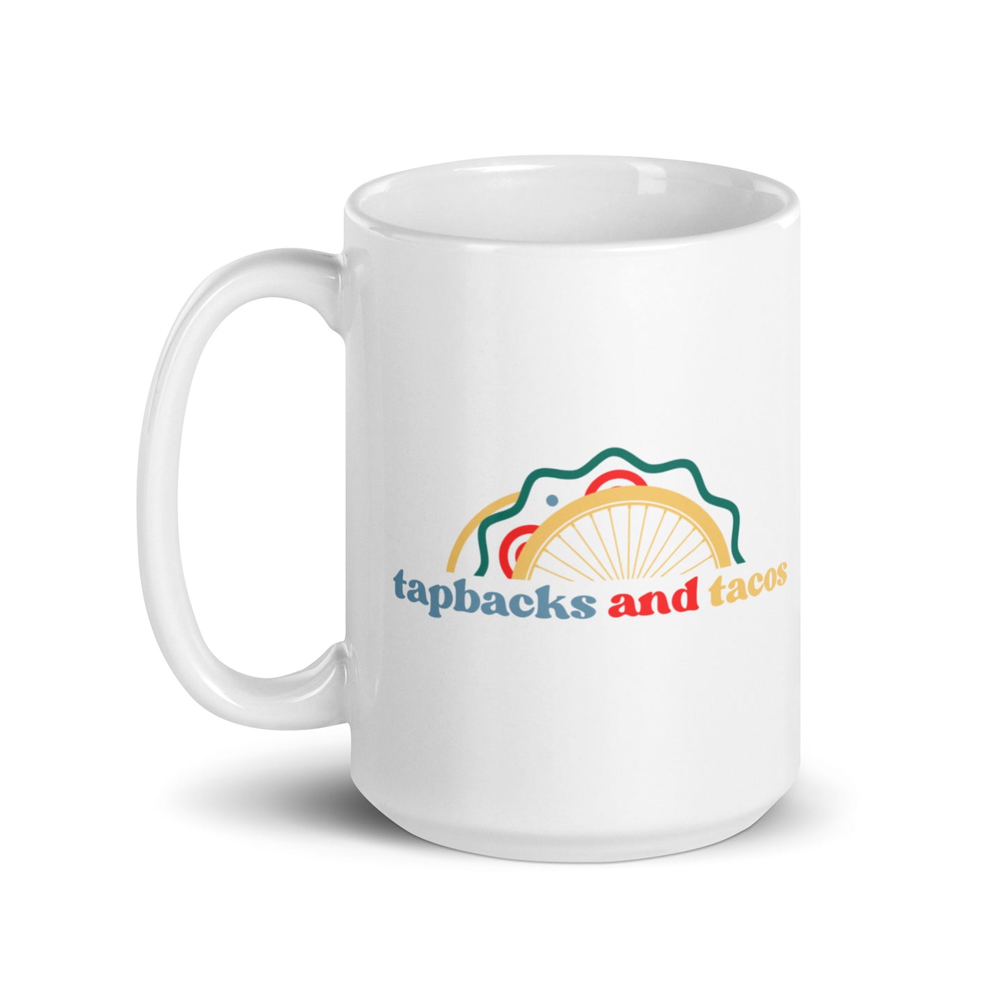 Tapbacks & Tacos Fan - White Mug