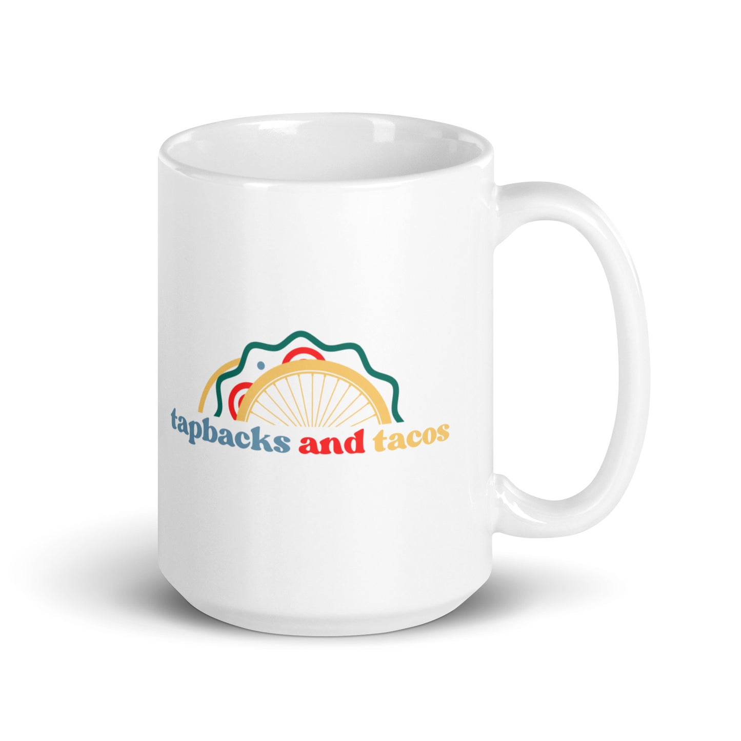 Tapbacks & Tacos Fan - White Mug