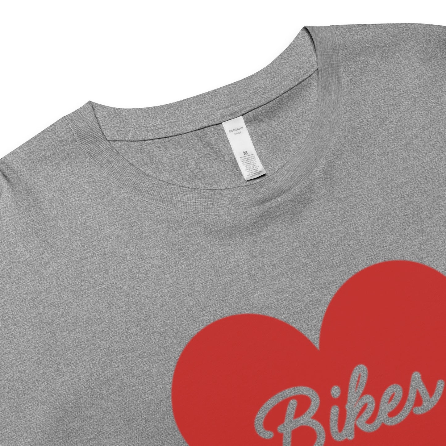 Red Heart - Bikes Crop Top Tee