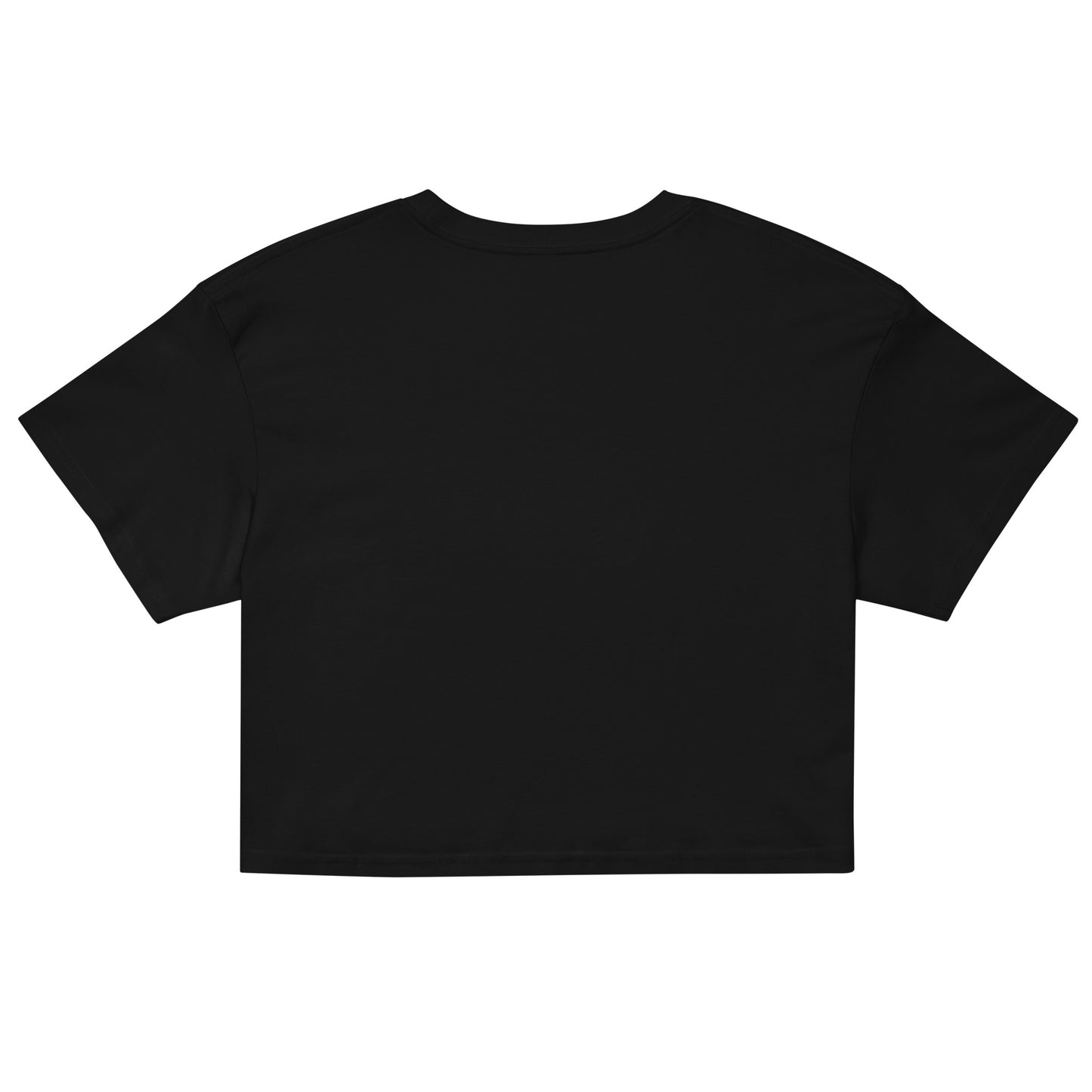 I Got Plans - Black Crop Top