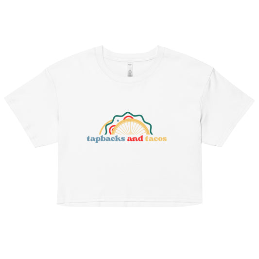 Tapbacks & Tacos Logo Crop Top