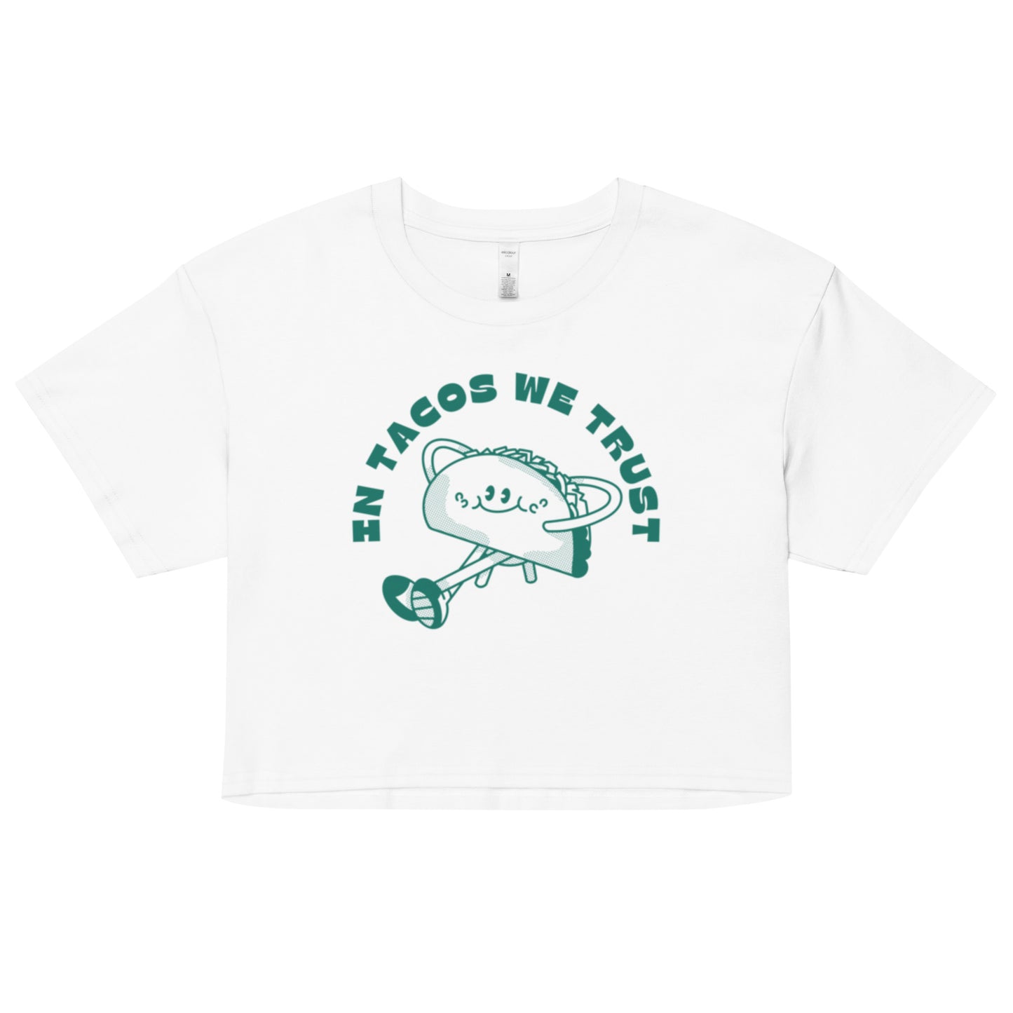 In Tacos We Trust - Women’s crop top