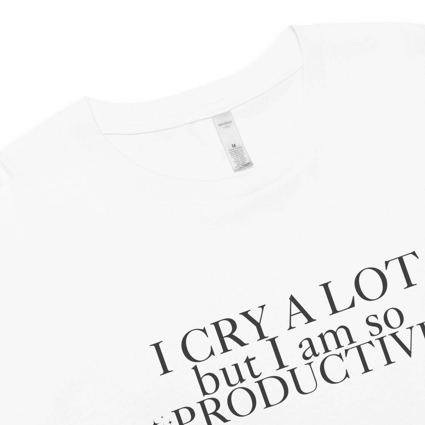 I cry a lot - Cycling Swiftie - Women's Crop Top Tee